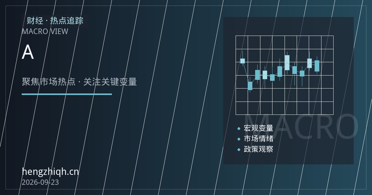 南向资金与A股开盘节奏：恒指期货日内交易策略的跨市场信号